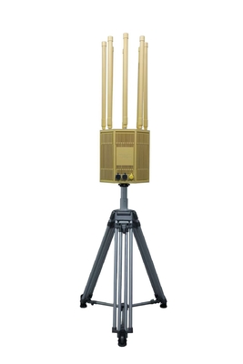 Sunset Yellow 8-диапазонный антидрон 433mhz 800mhz 5,8ghz помешивающее оборудование