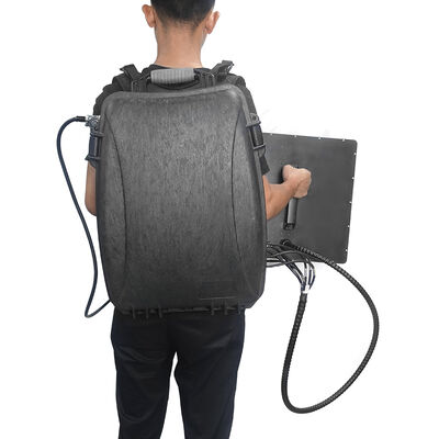 TX-BF05 Безопасность Анти-Дроновый Джаммер ∙ Backpack Style 1000-2000M Длинный дальнобойный Дронный Сигнальный Джаммер с двойным зарядом