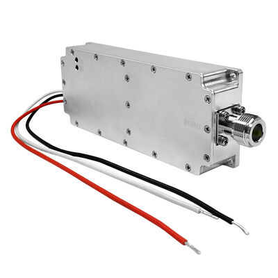 N-тип ГаН раствор алюминиевый корпус 50W 6,5 ГГц 7,5 ГГц дрон сигнал джаммер модуль усиление