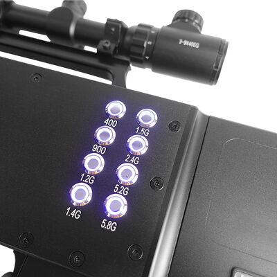 Sunset Yellow 8-диапазонный антидрон 433mhz 800mhz 5,8ghz помешивающее оборудование