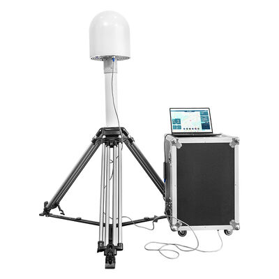 Программно-регулируемый стационарный детектор дронов с кронштейном, диапазоны 700-6300 МГц