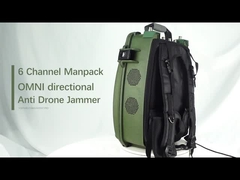Портативный jammer сигнала трутня рюкзака Manpack