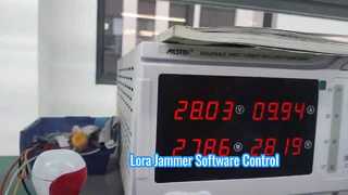 Программно-управляемый модуль цифровой помехи сигнала дрона Lora